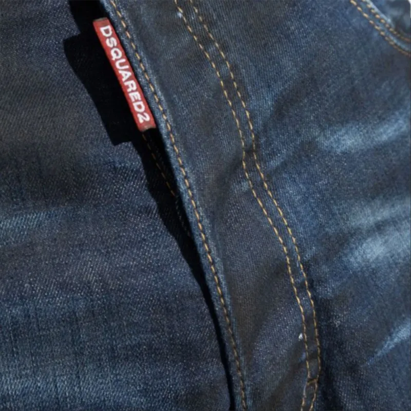 DSQUARED 2 Dark Grease Monkey Wash Cool Guy Jeans-4