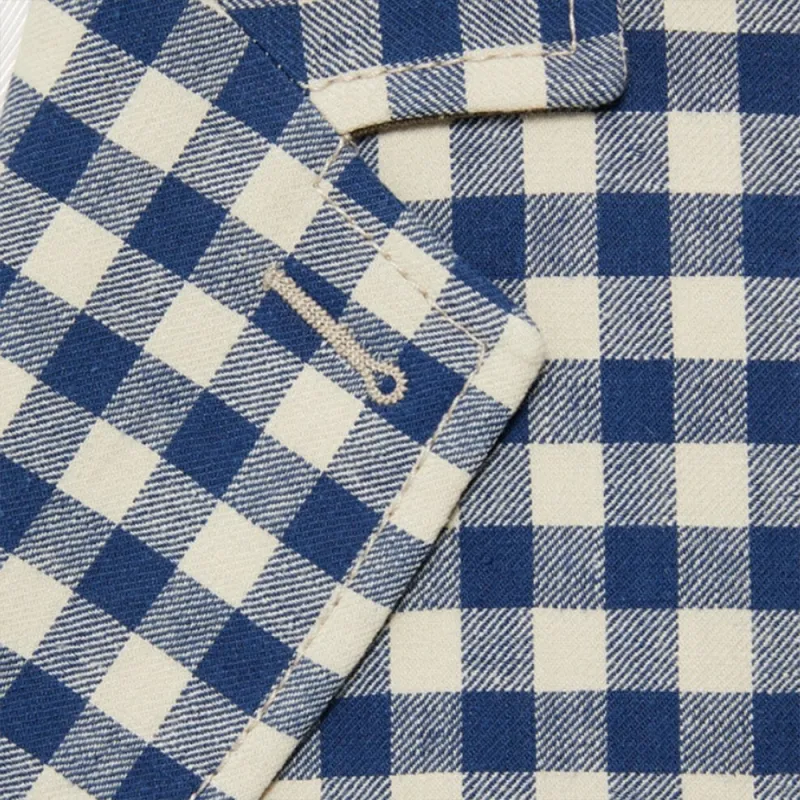 GUCCI Jackets Men Blue-4