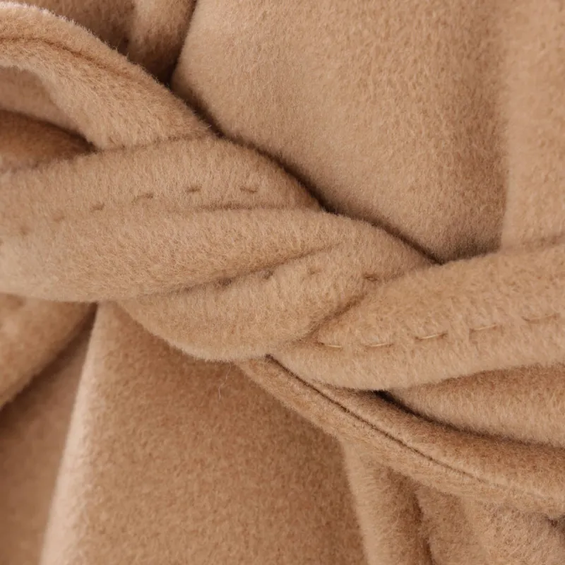 MaxMara Belted Long Sleeved Coat-7