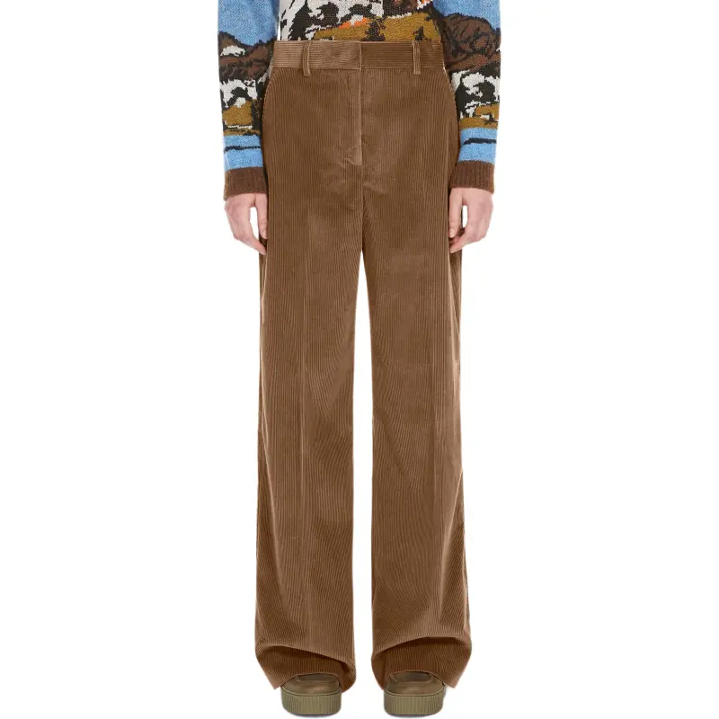 WEEKEND MaxMara Casual Pants Women's Hazelnut Brown-2
