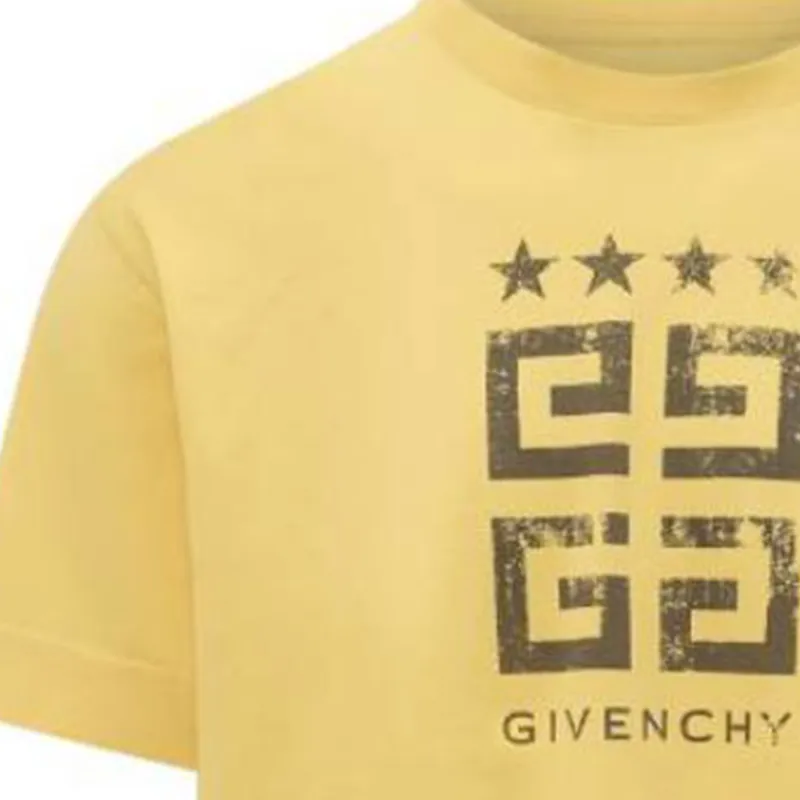GIVENCHY SS23 T Shirt Men's Yellow-3
