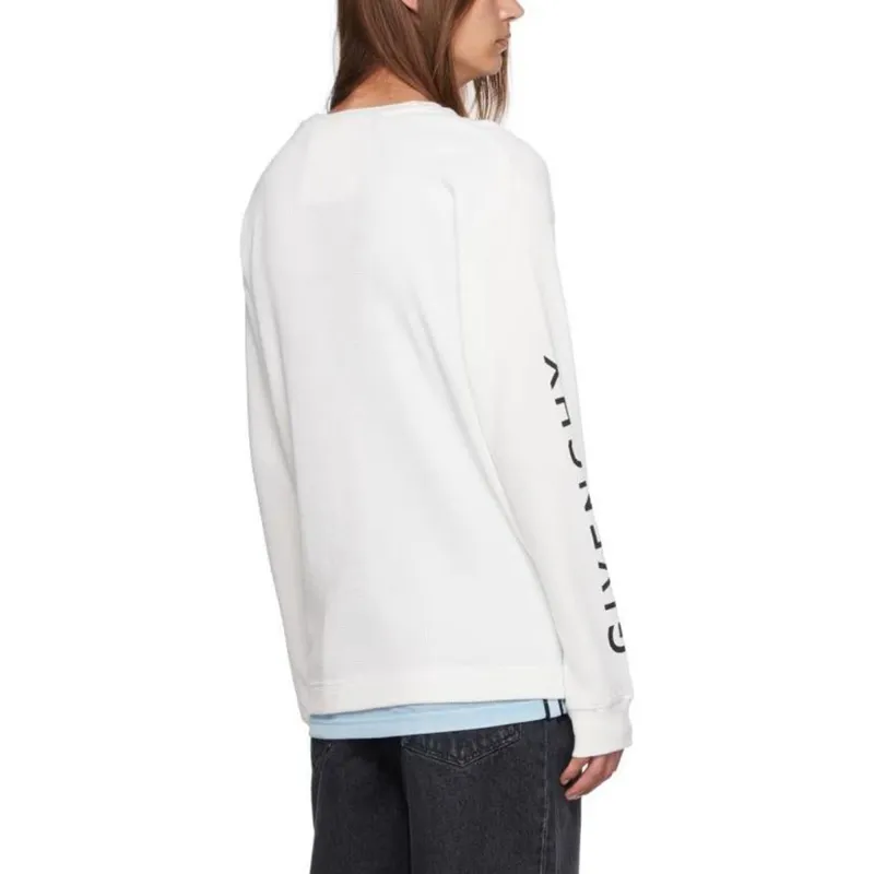 Givenchy Logo print Long sleeve T shirt-1