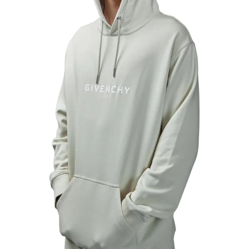 Givenchy Logo Reverse Drawstring Hoodie-2