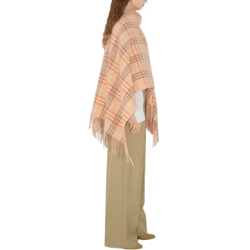 Burberry FW24 Cloak Women's Light Orange-4
