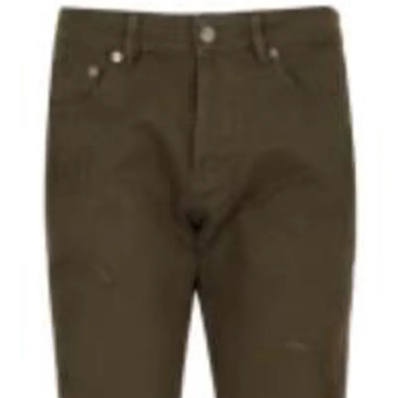 VERSACE Casual Pants Men Olive Green-1