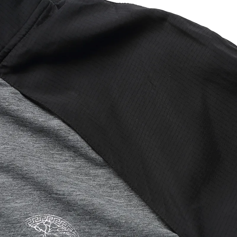 VERSACE Sweatshirts Men Gray-4