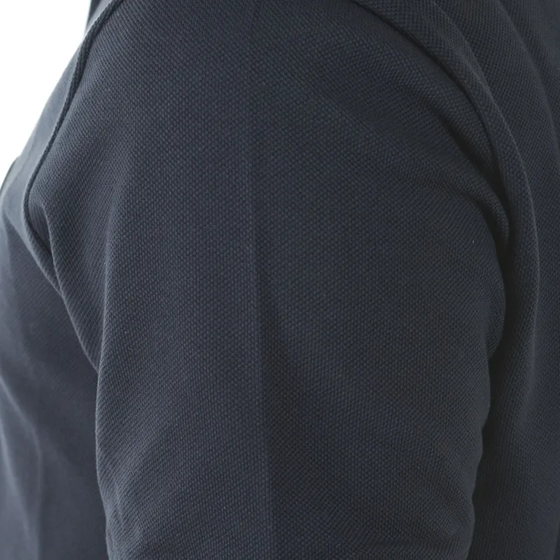 VERSACE Collection Logo Patch Polo Shirt-3