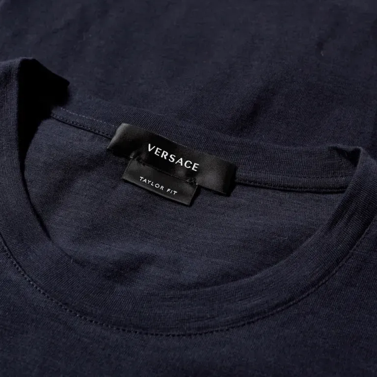 VERSACE T Shirts Men Dark Blue-3