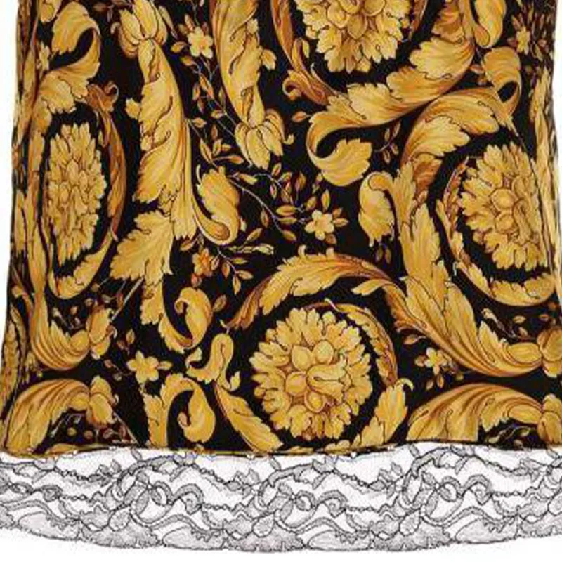 VERSACE Baroque Pattern Tank Top-3