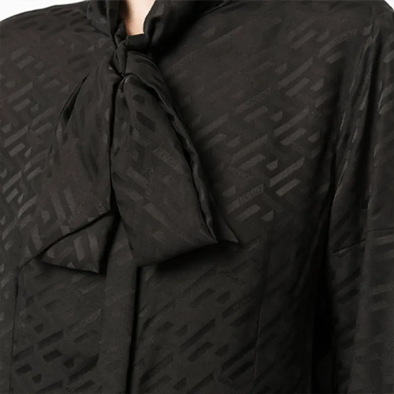 VERSACE Shirts Women's Black-4