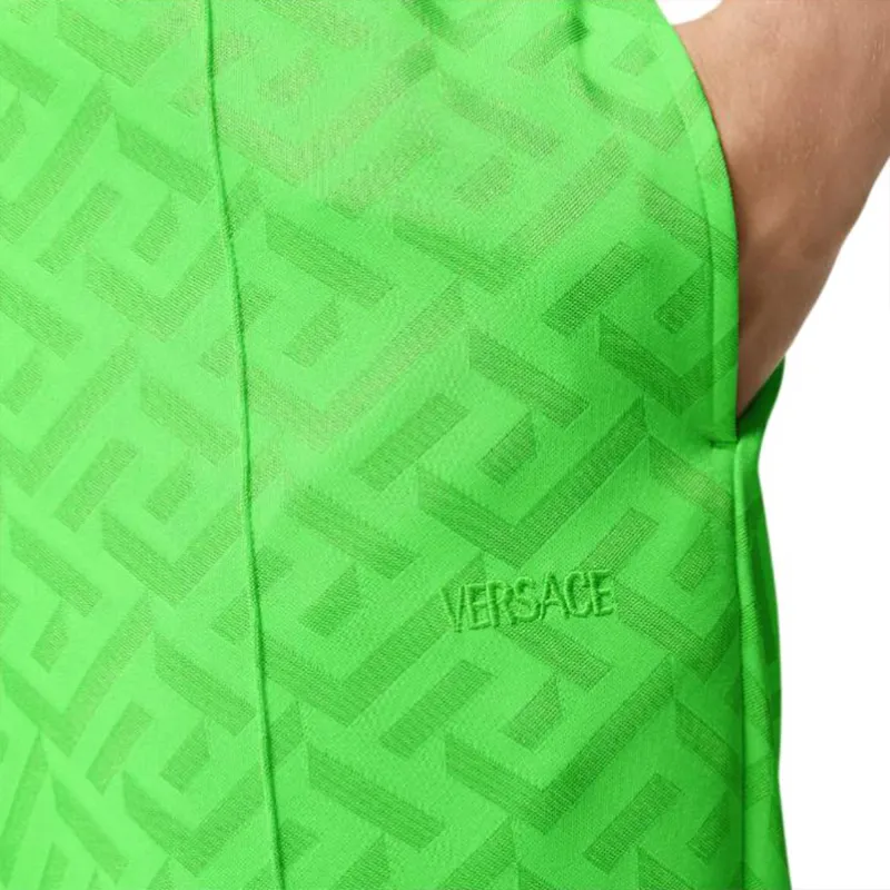 VERSACE SS23 Holiday Casual Pants Men Green-4