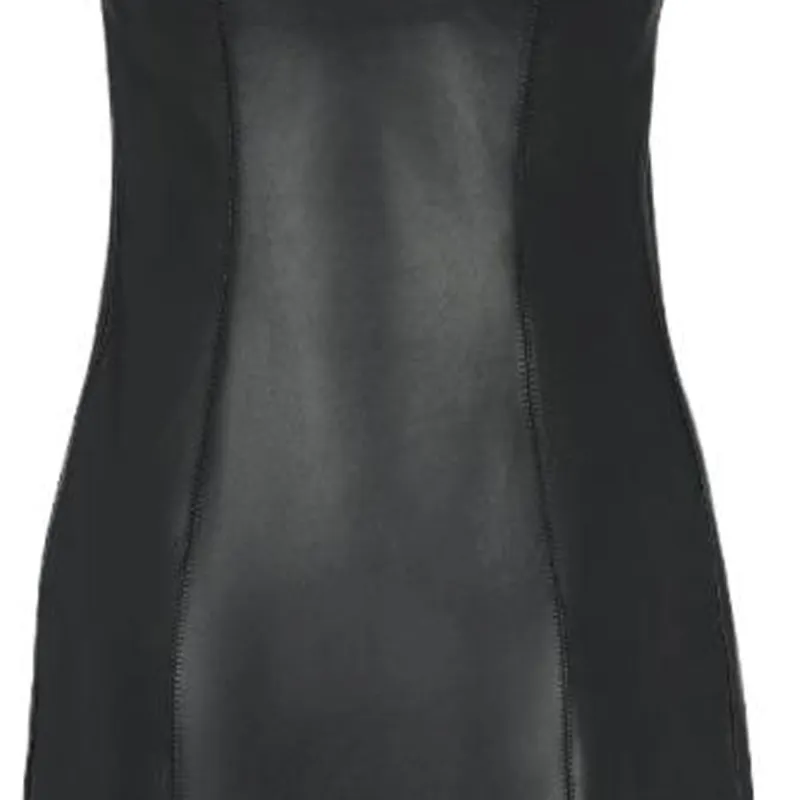 FENDI SS23 Sleeveless Dress Women's Black-3