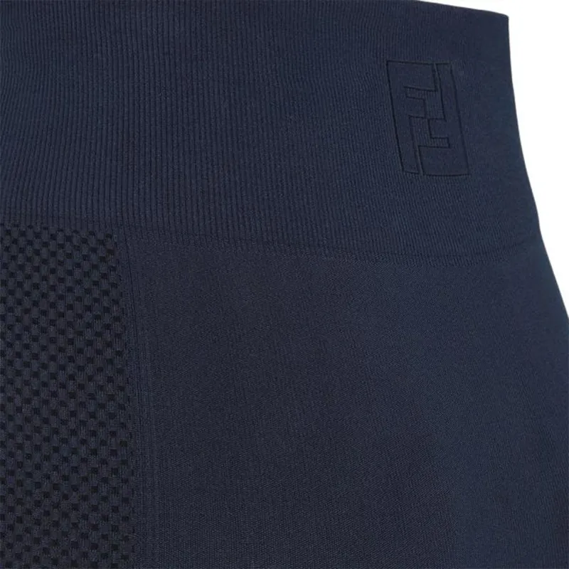 FENDI Panelled Logo Detailed Leggings-2