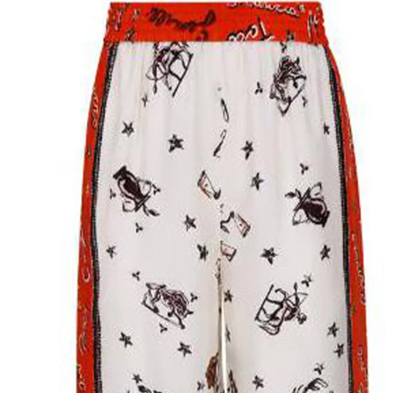 FENDI Silk Trousers-4