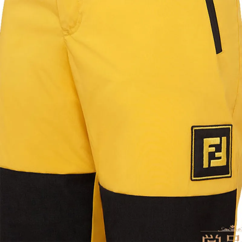 FENDI FW21 Ski Pants Men's Yellow-2