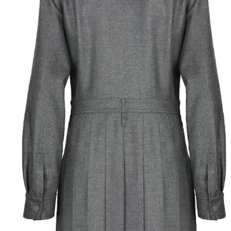 FENDI Spread collar Pleated Midi Dress-3