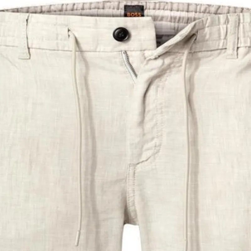 HUGO BOSS Casual Shorts Men's Light Beige-4