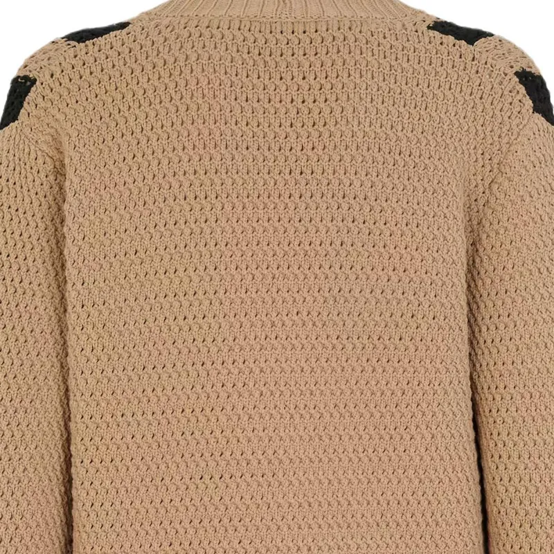 FENDI SS24 Knitwear Men's Brown-3
