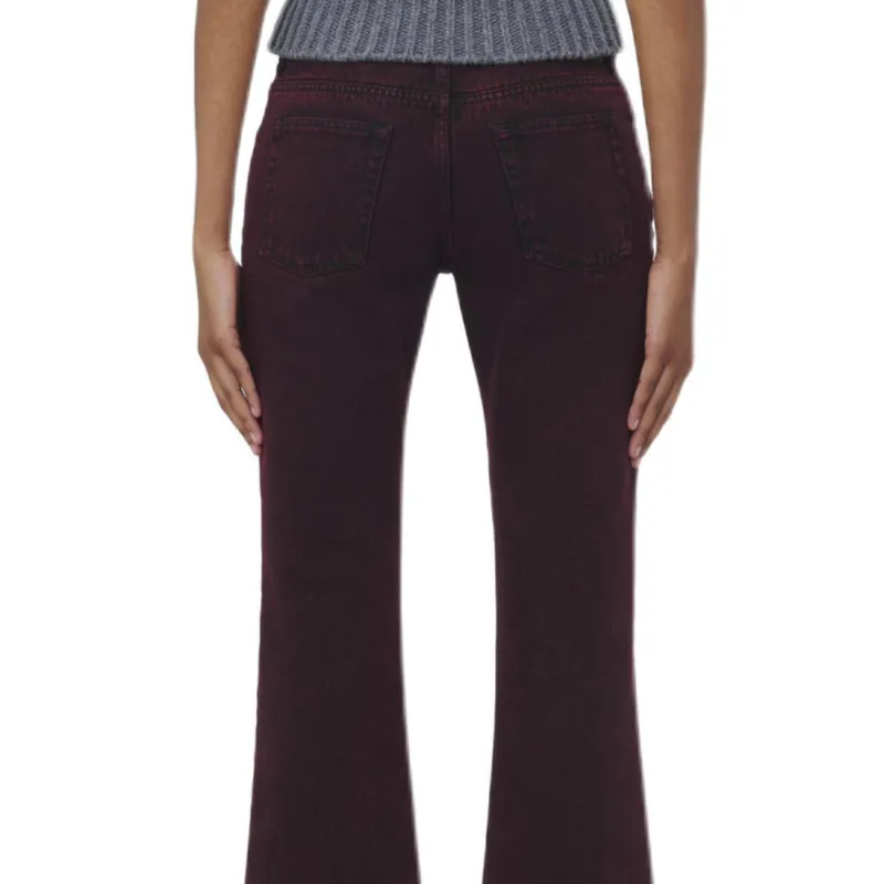 Alexander McQueen Overdyed Bootcut Jeans-5