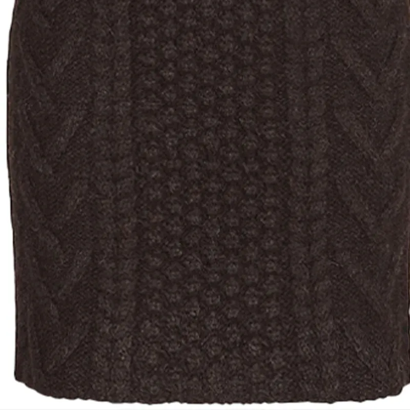 Bottega Veneta Casual Short Skirts Women's Chocolate Brown-4