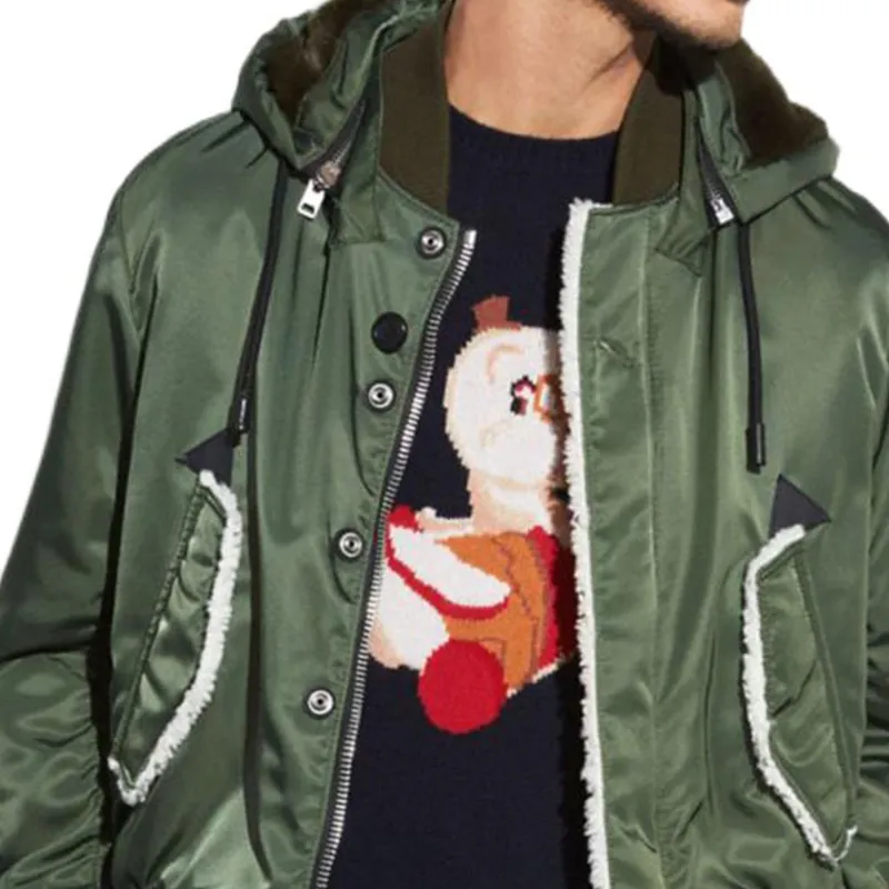 COACH Jackets Men Army Green-1