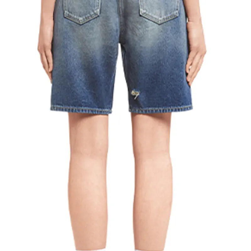 PRADA Denim Shorts Women's Blue-5