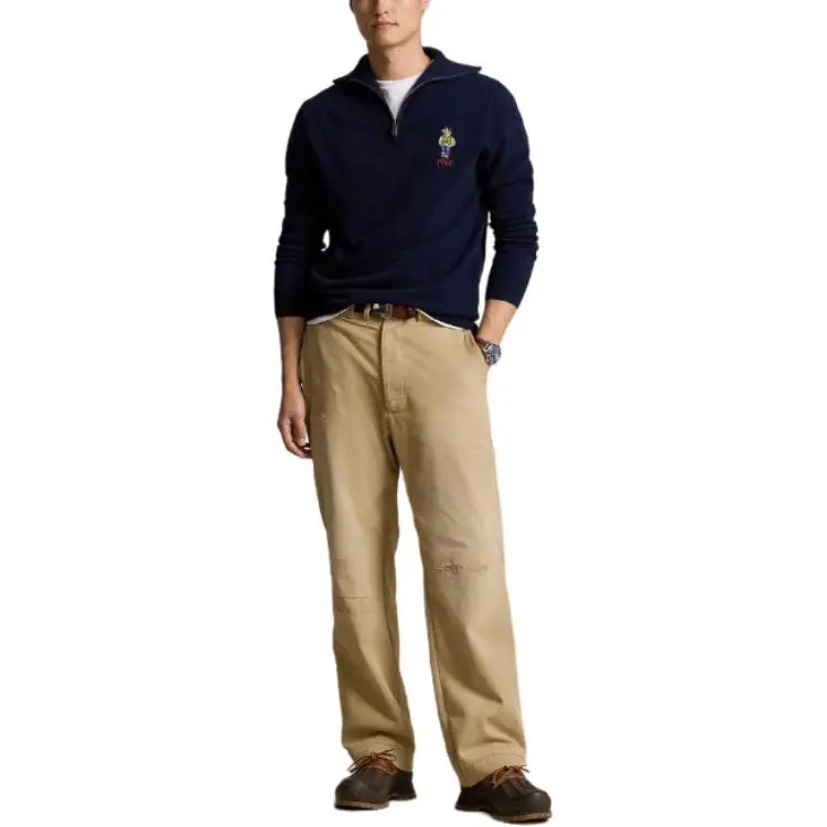 HUGO BOSS Sweater Men's Marine Blue-1