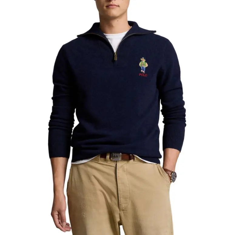 HUGO BOSS Sweater Men's Marine Blue-2