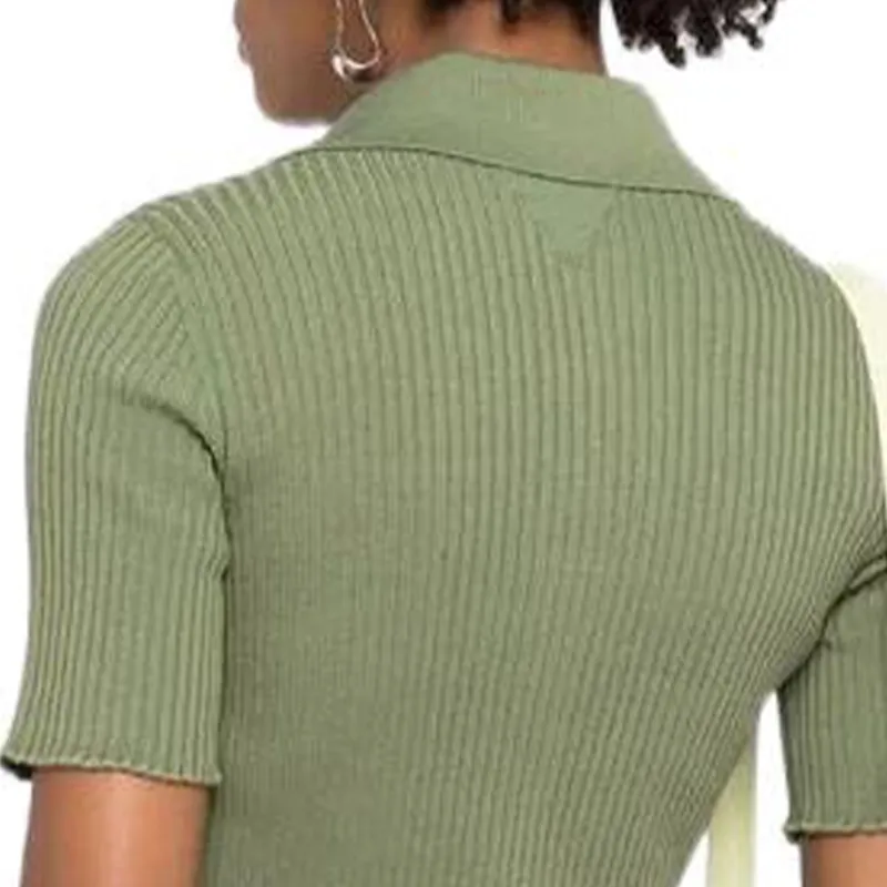 Bottega Veneta Polo Shirts Women's Green-5