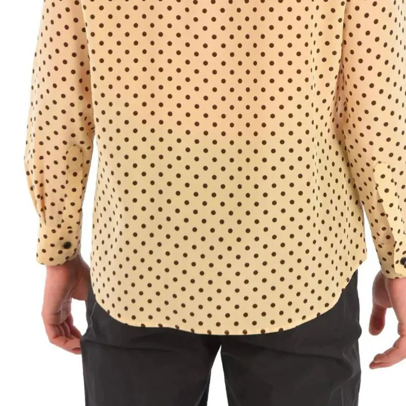 CELINE Shirts Men Yellow-2