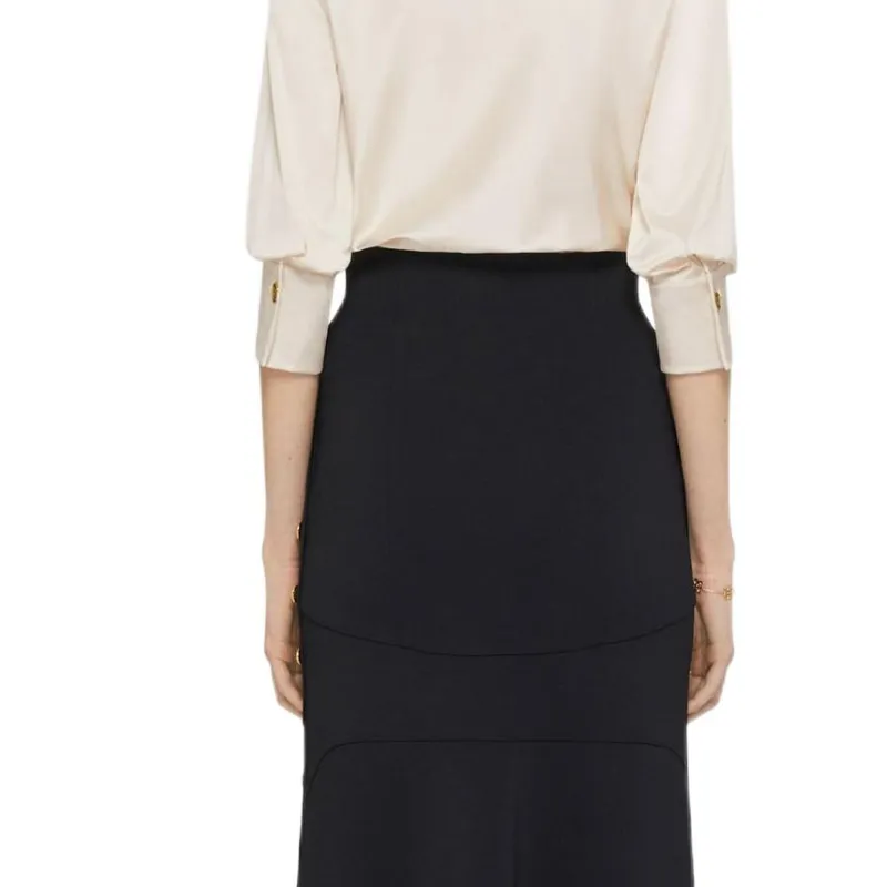 Givenchy Punto Milano Button Detailed Skirt-4