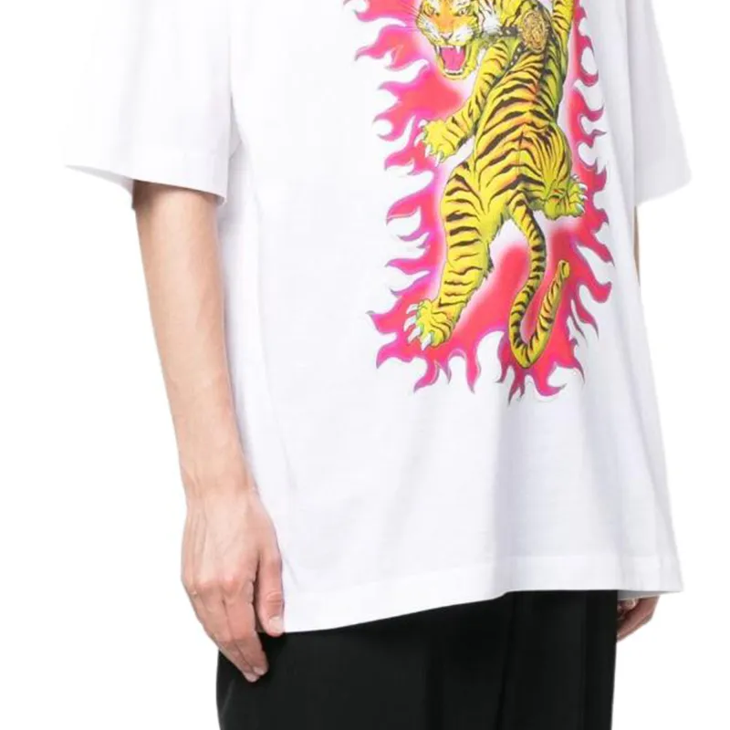 VERSACE T Shirts Men White-4