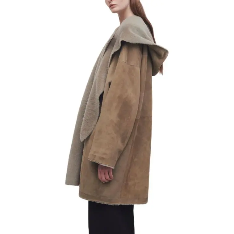 THE ROW Coats Women's Camel-4