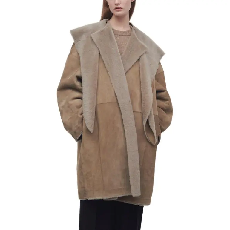 THE ROW Coats Women's Camel-2
