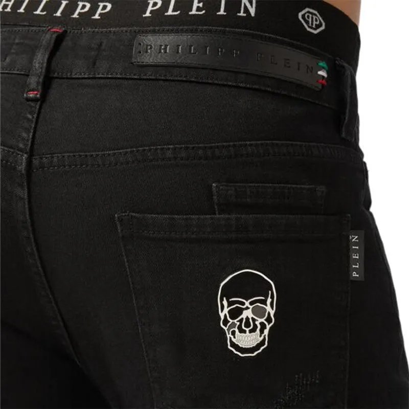 PHILIPP PLEIN Jeans Men Black-4