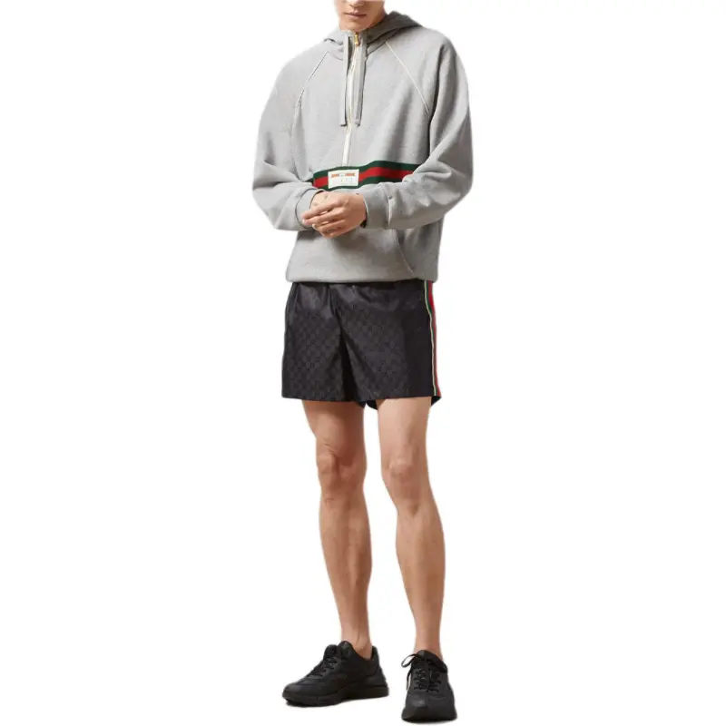 GUCCI GG jacquard Elasticated Swim Shorts-4