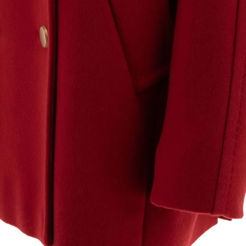 MaxMara Double Breasted Long Sleeved Coat-5