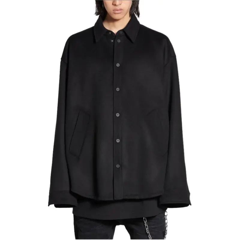 Balenciaga SS25 Shirt Men's Black-2