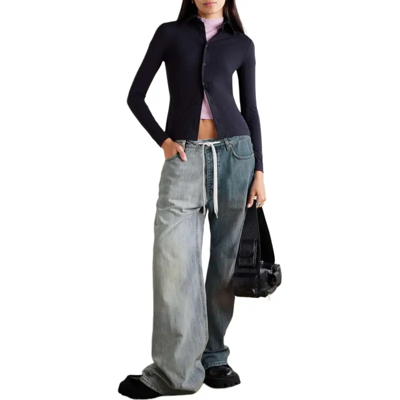 Balenciaga Jeans Women's Blue-1