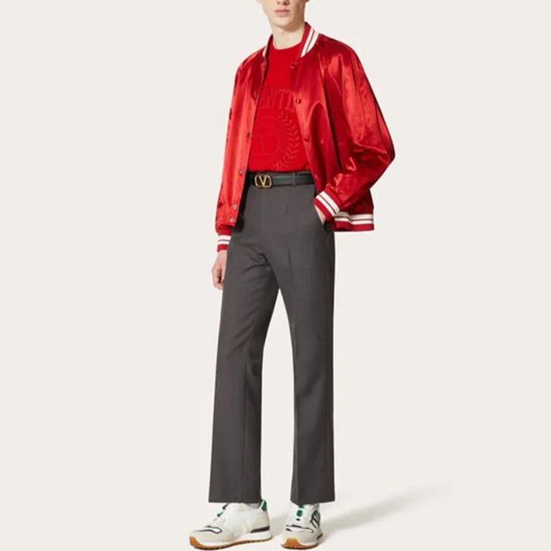 Valentino Sweaters Men Red-4
