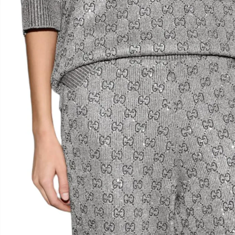 GUCCI Casual Pants Women's Gray-4