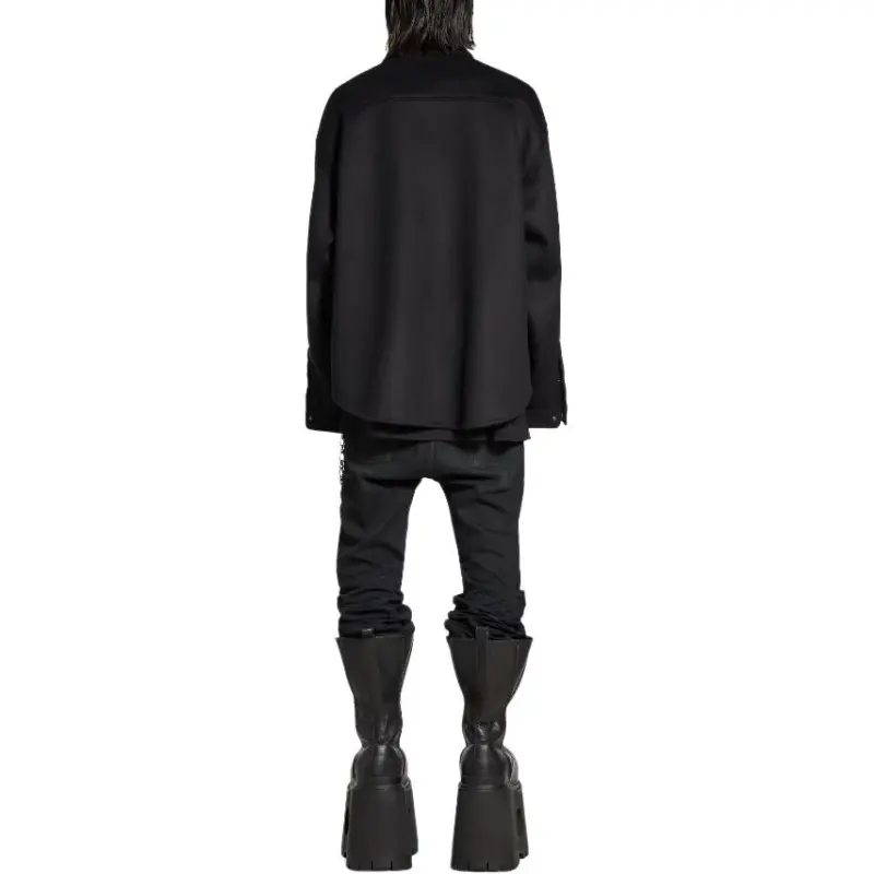 Balenciaga SS25 Shirt Men's Black-3