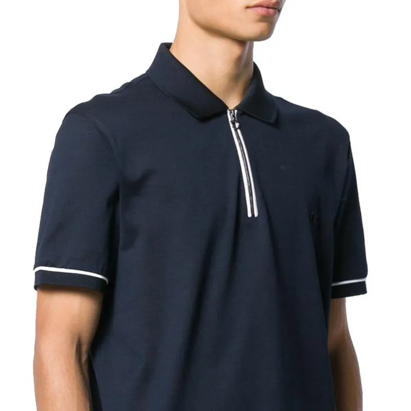 Ferragamo Polo Shirts Men Blue-4