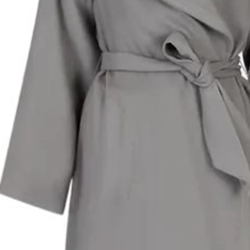 EMPORIO ARMANI Velvet Jackets Women's Gray-3