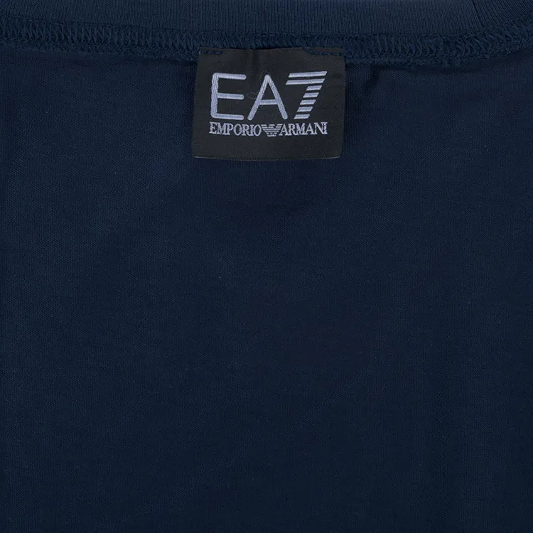 EMPORIO ARMANI EA7 T Shirts Men Blue-5