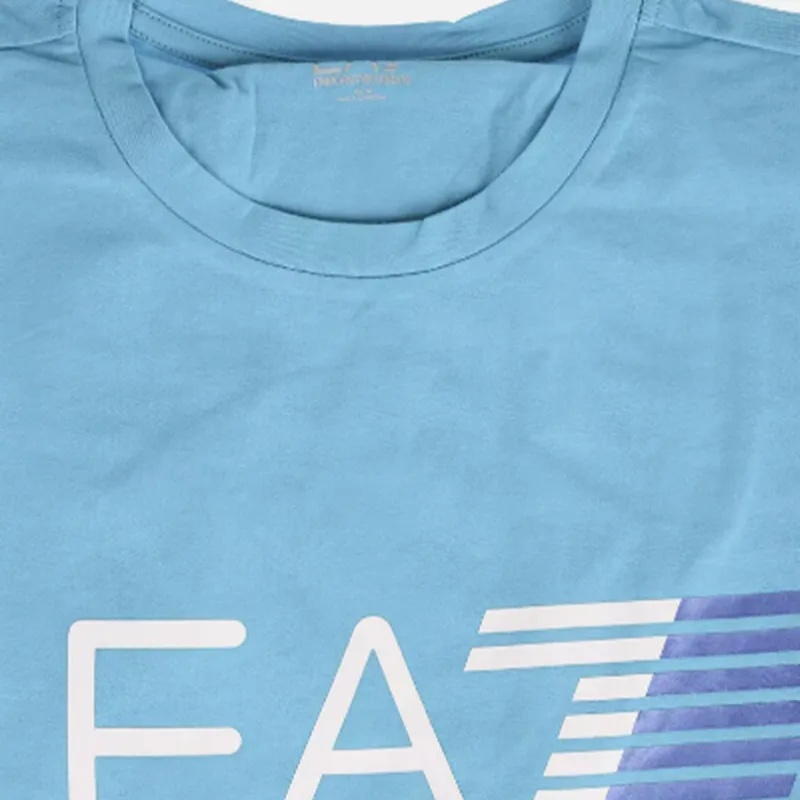 EMPORIO ARMANI T Shirt Men's Light Blue-4