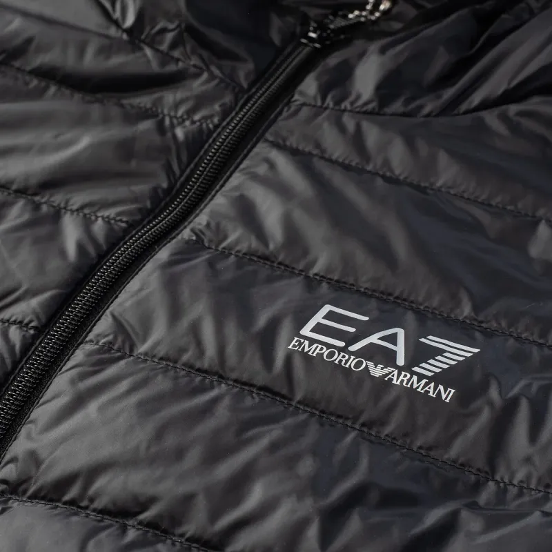 EMPORIO ARMANI Logo print Padded Jacket-4