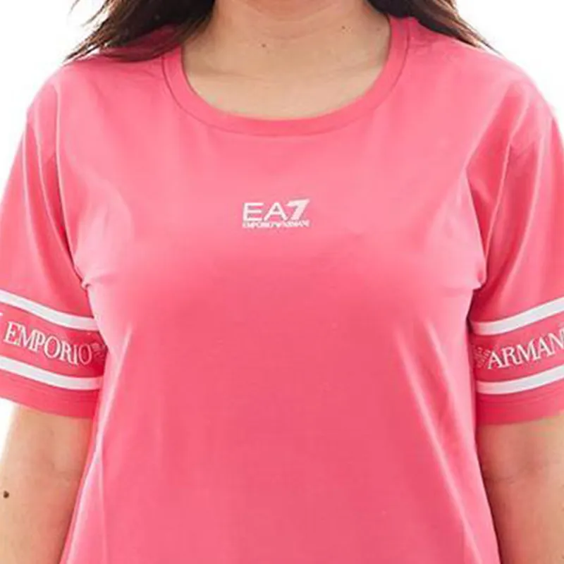 EMPORIO ARMANI T Shirts Women's Pink-1