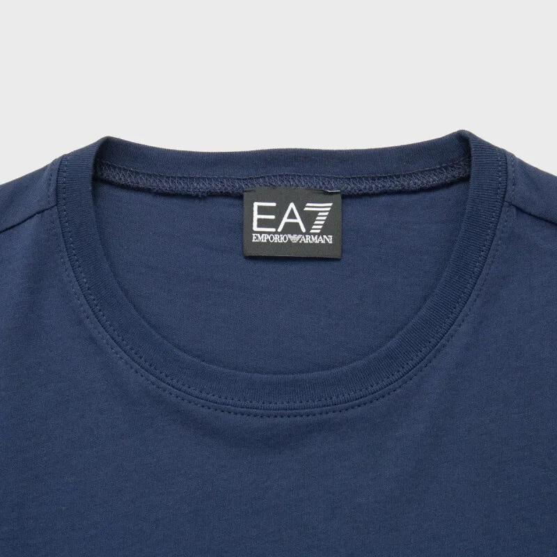 EMPORIO ARMANI T Shirts Men Navy Blue-3