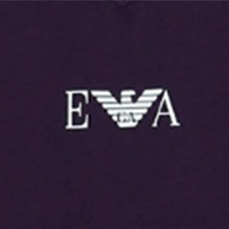 EMPORIO ARMANI T Shirts Men Purple-5